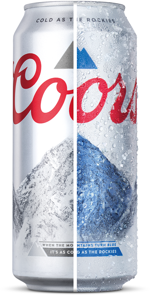 Coors 440ml can iced
