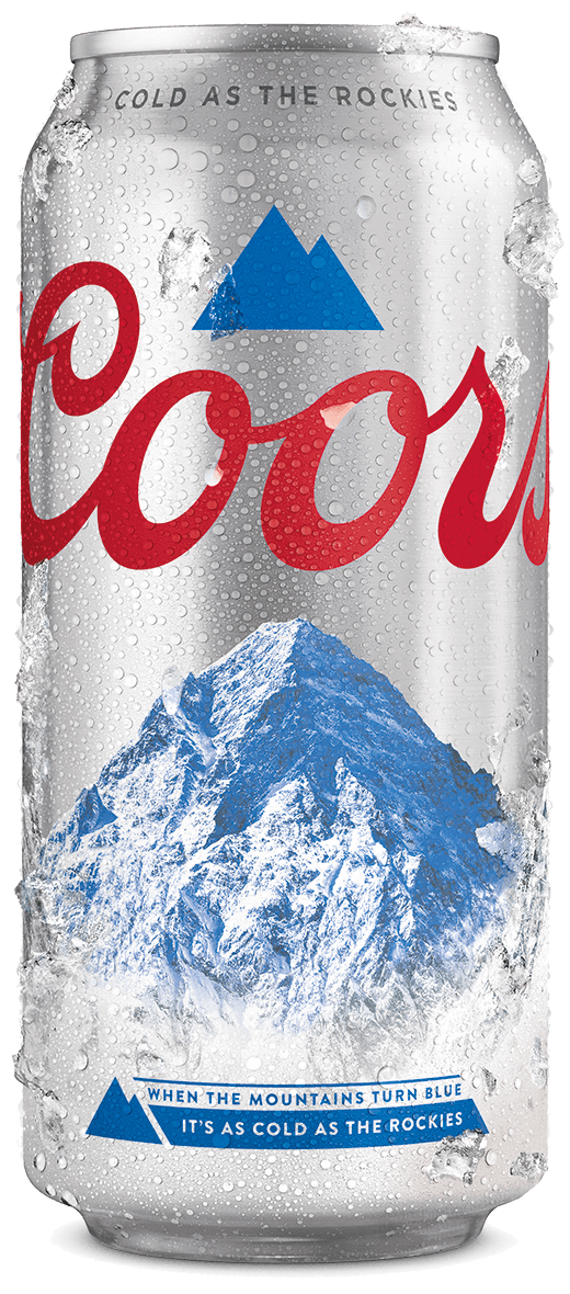 Coors 440ml can iced