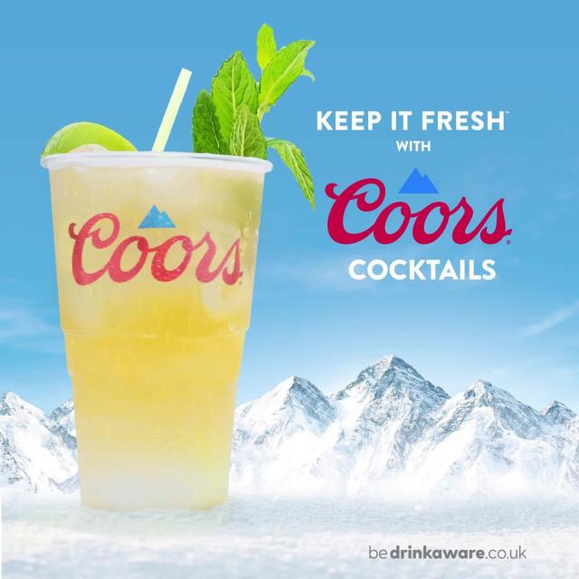 Who said beer couldn’t be an ingredient in a cocktail? 🍸🍺

Introducing (drum roll 🥁) #CoorsCocktails!

First up is the Gin Glacier! ❄🏔
 
#Coors #KeepItFresh #NationalCocktailDay #Cocktails