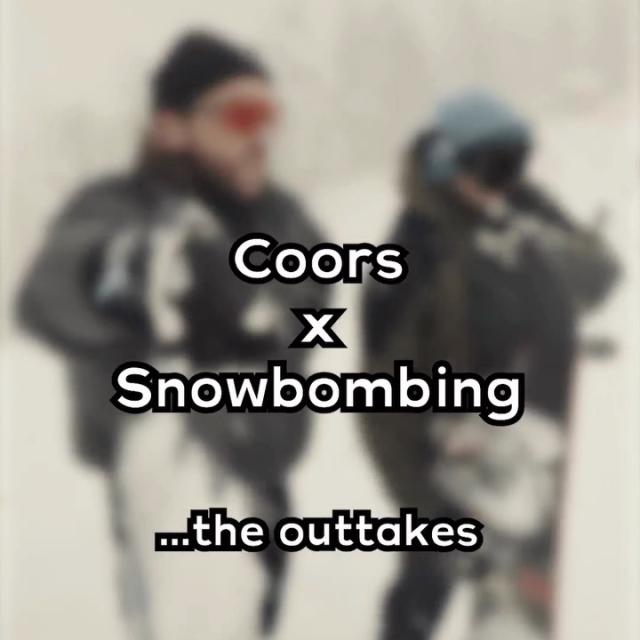 Watch what happened behind the scenes when we asked @samthompsonuk and @p_wicks01 to make a fresh entrance to @Snowbombingofficial ❄️🏂

#KeepItFresh #MakeAnEntrance #Snowboarding

Please Drink Responsibly.