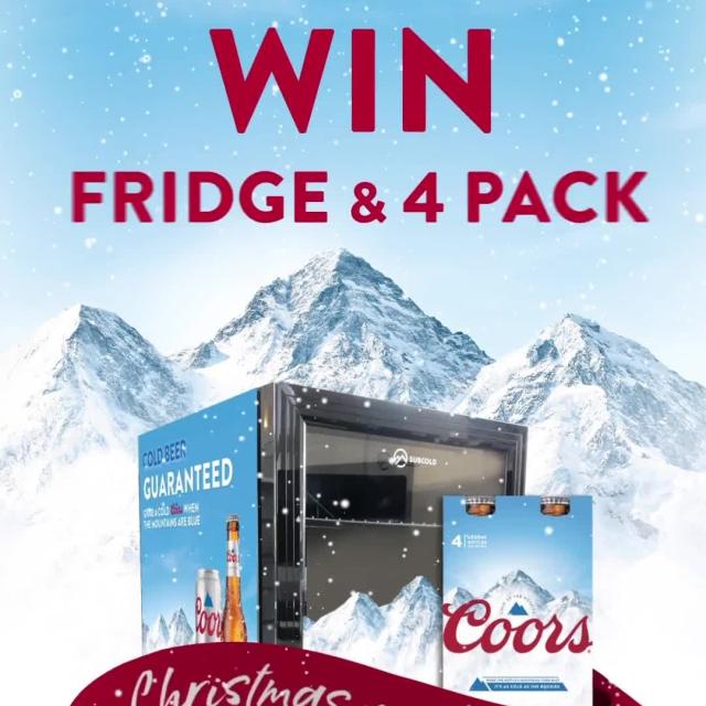 OUR COORSMAS GIVEAWAY IS BACK! 🎄

WIN a Coors fridge to keep your mountains blue and a 4 pack of Coors to share with your friends over the Christmas period! 

o Like this post
o Tag a friend in the comments (18+)

Terms and Conditions: 18+, GB only. Opens 01/12/23 & closes 08/12/23. 1 entry per persons Instagram or Facebook account. 1 x Coors Fridge and a 4 pack of Coors 330ml (the “Prize”). There are (5) Five prizes in total available to be won. 1 (One) Prize per winner, 5 winners to be selected. Full T&Cs apply, see link in our bio! (linktr.ee/coorsbeer)

#Coorsmas #KeepitFresh #Christmas #Giveaway

Please Drink Responsibly.
