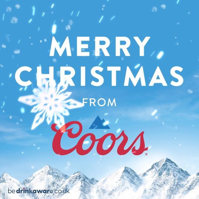 It's beginning to look a lot like Coors-mas #keepitfresh #rockymountains #coorsbeer