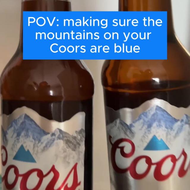 We know when Coors is ready to drink this bank holiday weekend, do you? 😏⛰️

When the mountains turn blue, of Coors 😉

#Coors #MountainCold #Blue #BankHoliday

Please Drink Responsibly. Brewed in the UK.